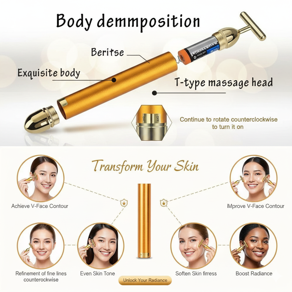 Electric Facial Massage Roller