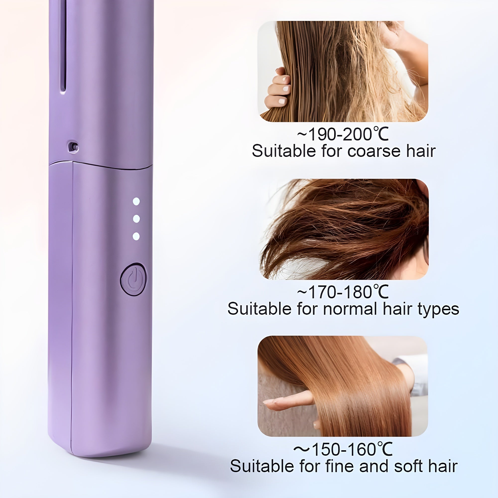 Portable Mini Hair Straightener