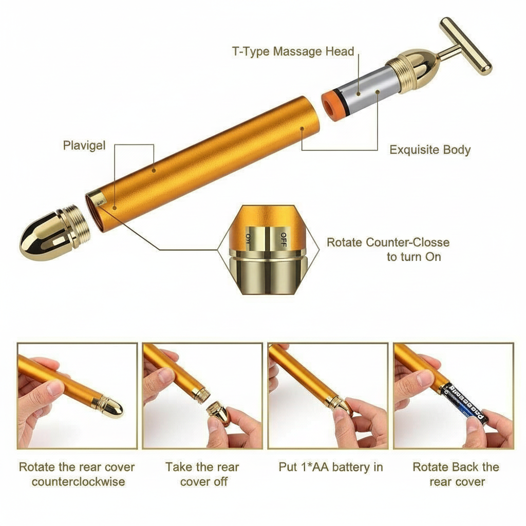 Electric Facial Massage Roller