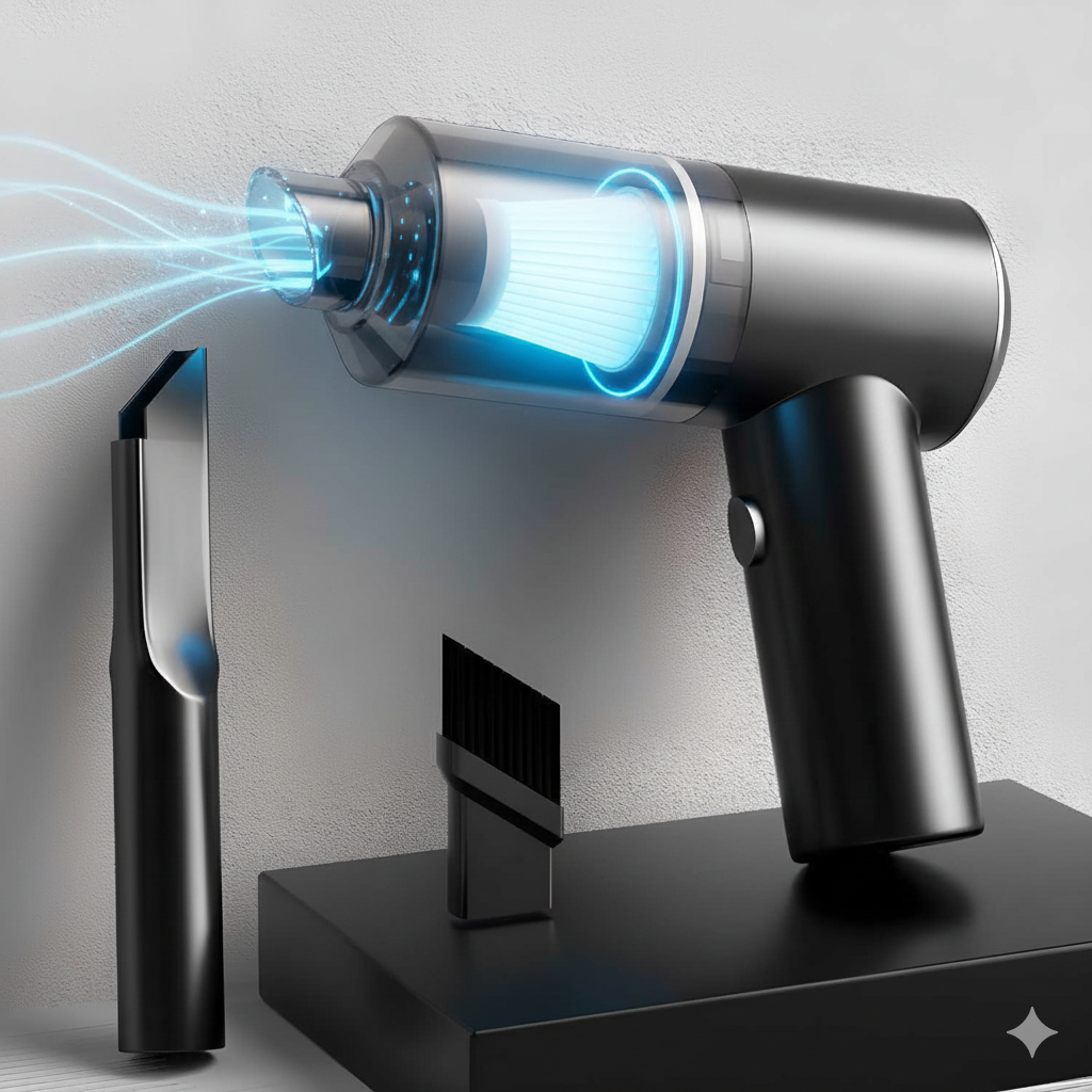 Portable Air Duster Vacuum Cleaner